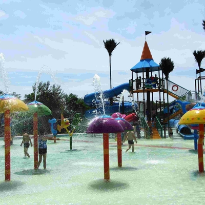 スプレーのきのこのグループの水の演劇、カスタマイズされるスプレー水公園装置