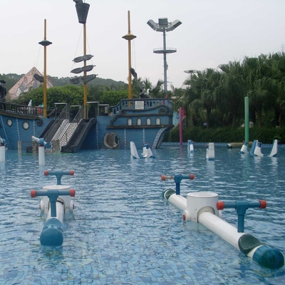 スプレーの水公園装置、水 Sprayground の子供のためのシーソー水ゲーム