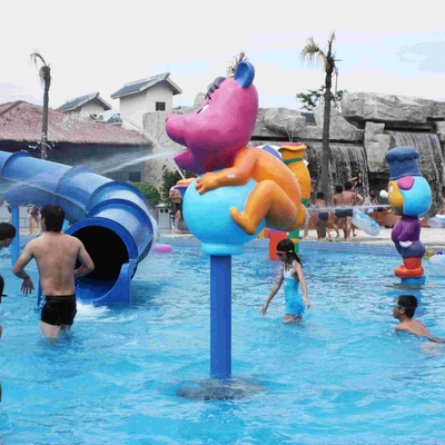 熱い販売のスプレー水公園装置、中国の素晴らしい子供の水運動場