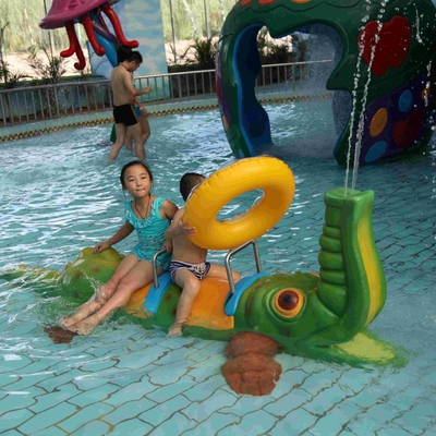 水公園のためのスプレーのワニの水の演劇水Sprayground装置
