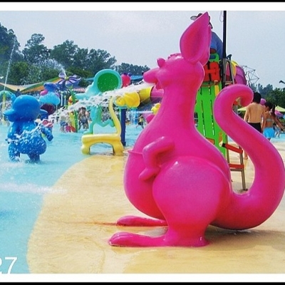 カンガルー水 Sprayground の水の演劇、カスタマイズされる水運動場のスプレー装置