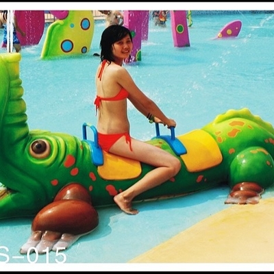 スプレーのワニの水の演劇、水 Sprayground 装置、水公園装置