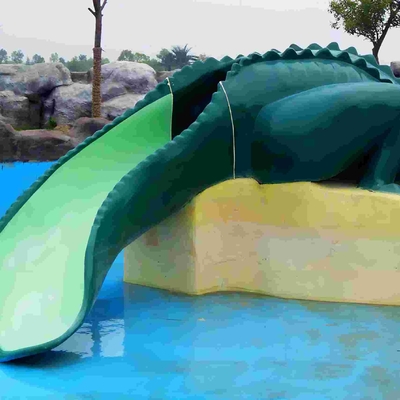 水公園装置のワニのスライド、商業小さいガラス繊維水スライド