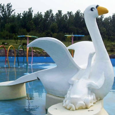 子供、ガラス繊維小さい水プールのスライドのためのカスタマイズされた Cygnet のスライドのゲーム