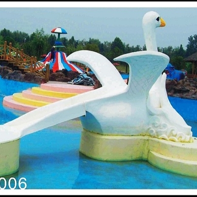 子供、ガラス繊維小さい水プールのスライドのためのカスタマイズされた Cygnet のスライドのゲーム