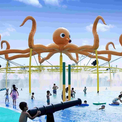 水の演劇水公園項目ガラス繊維装置のためのカスタマイズされた屋外のタコのスプレー