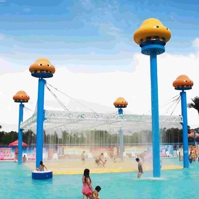 くらげの娯楽ワールドゲームズの大きい水の演劇水公園装置