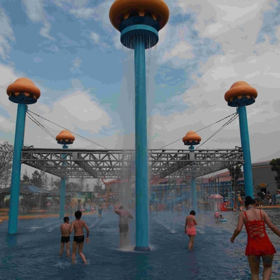 子供の水公園の大きい水公園/おかしいスプレーのためのくらげの世界の娯楽