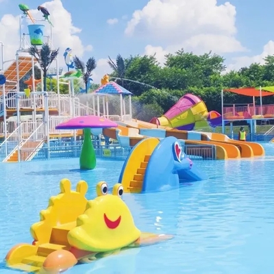ウォーターパークの可行性調査 子どものための水遊び場 水遊びの設備 水を噴水する