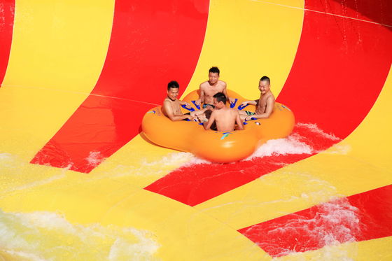 16mのプラットホームの楽しみの水公園のガラス繊維水スライド巨大なスペース水スライド