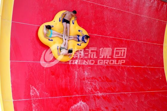 テーマの大人のための極度のトルネード ガラス繊維水スライド14.6mのプラットホームの高さ