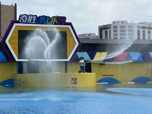ウェーブプール用304ステンレス鋼ウォーターガン - スプレーパーク向けカスタマイズされたアクアプレイ設備