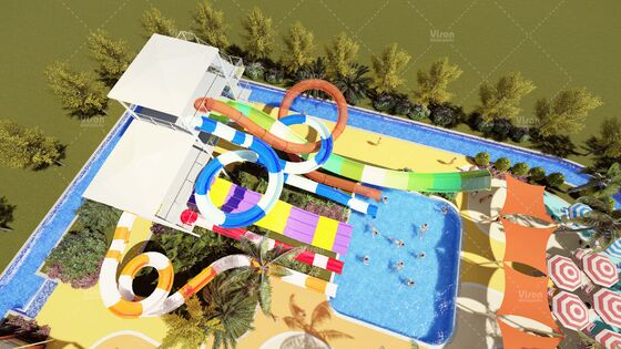 SPECTRATower 6イン1 多世代スライド複合体 720r/h 容量 42mx60m 床面積