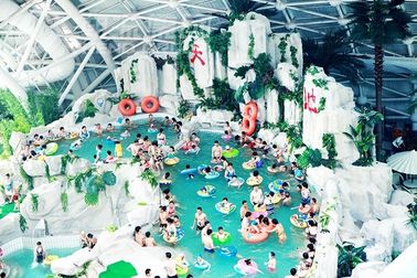 ホテルの不精な川、水公園の夏期休暇の家族のためのガラス繊維の水公園装置
