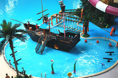 海の世界は立方体傾向の Waterpark のプロジェクト、大きい屋内水 Wark をメーターで計ります