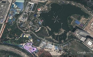 Waterpark の大規模なプロジェクト、管轄区域湾生態学的な水テーマ パーク