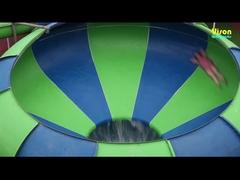 テーマパークのためのガラス繊維スペースボウルスライド