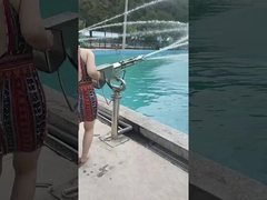 カスタマイズされたスプレーパーク機器,水スライドのSGSサプライヤーとのガラス繊維水スプレーガン