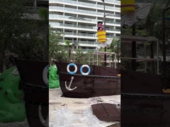 ガラス繊維ボート 水上滑り台